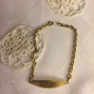 VINTAGE 24K PURE GOLD BRACELET (PATRICE)